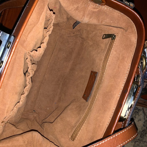 Leather medium sized Patricia Nash crossbody handbag - Picture 2 of 4